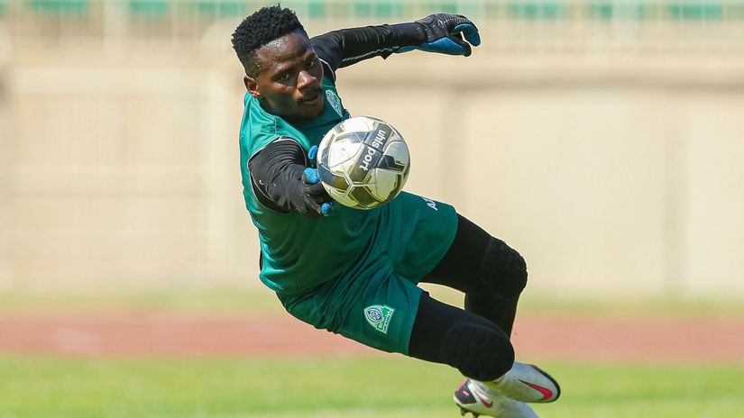 Boost for Gor Mahia as first choice goalkeeper resumes training ahead of title run-in