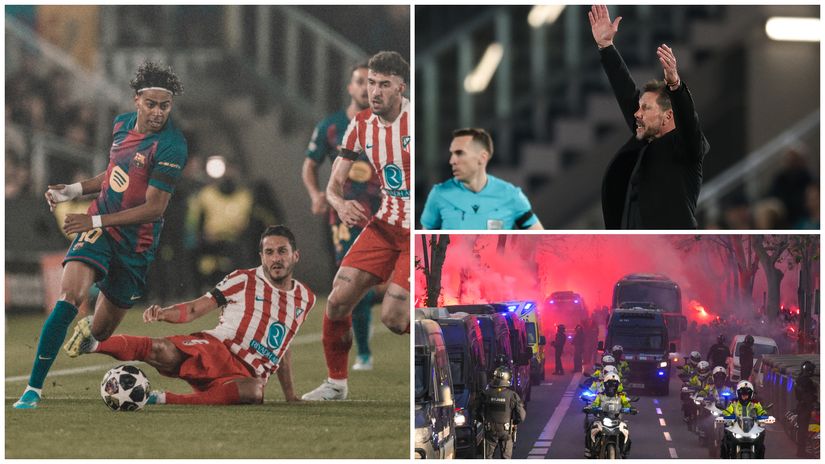 Lamine and cavalry are coming to face Cholo's army at Wanda Metropolitano (©Getty images)