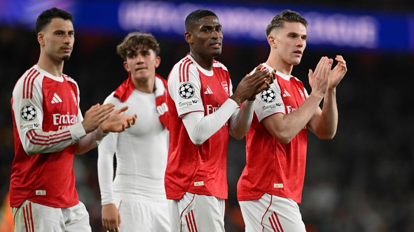 Do they look like players who have just progressed to the Champions League semi-finals? (©Mike Hewitt/Getty Images)
