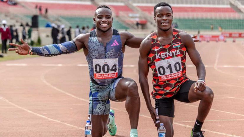 Ferdinand Omanyala and Isaac Omurwa © Getty Images