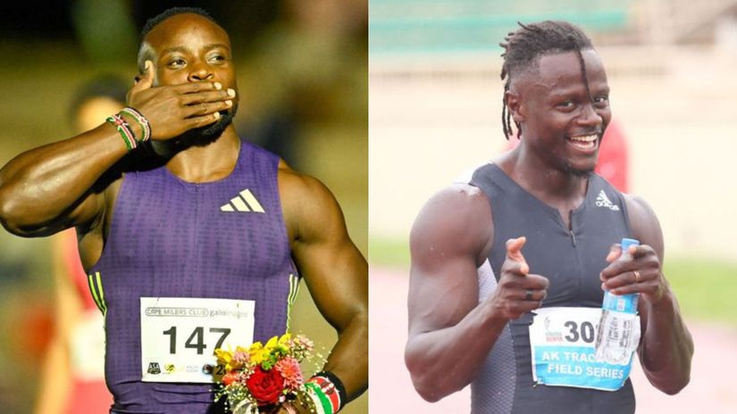Ferdinand Omanyala/ Mark Otieno ©Gallo Images/Mozzart Sport