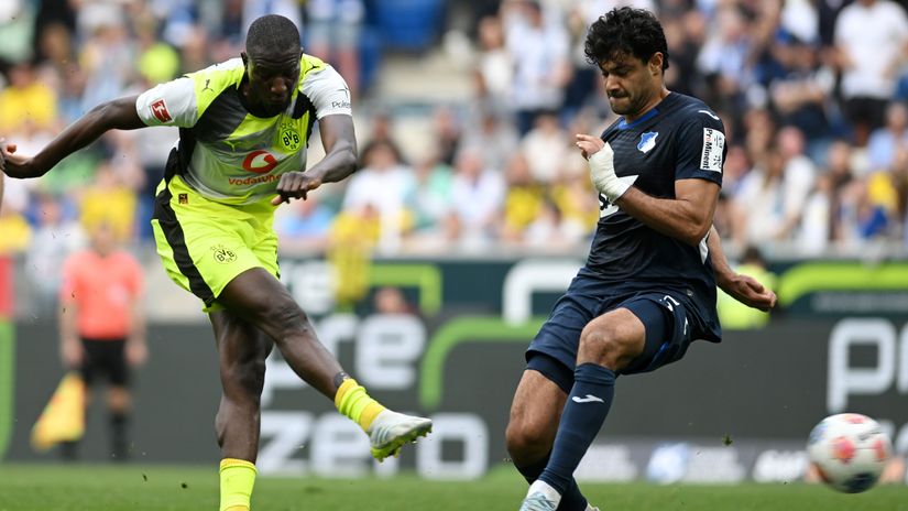 Guirassy's goal wasn't enough for Dortmund to avoid defeat in Hoffenheim (©Neil Baynes/Getty Images)