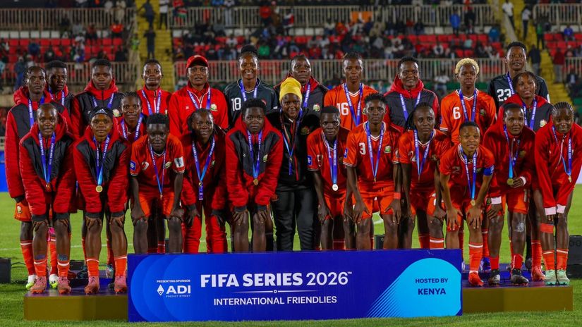 Harambee Starlets climb five places in latest FIFA rankings