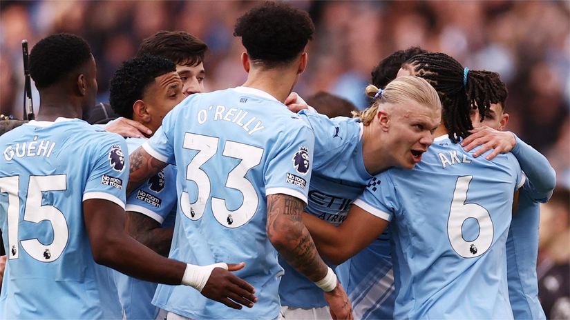 Haaland and his gang on the road to title (©Action Images via Reuters/Lee Smith )