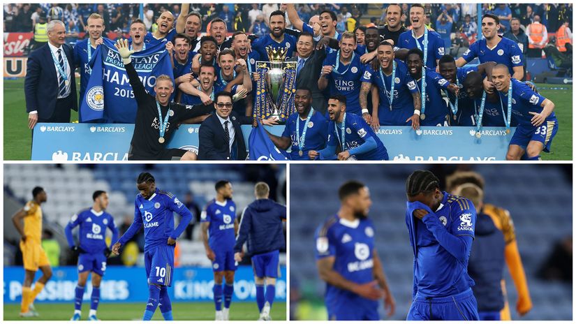 The Foxes' fall from grace (©Getty Images/Gallo Images)