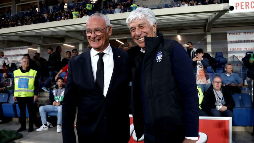 Claudi Ranieri and Gian Piero Gasperini (©Getty Images)