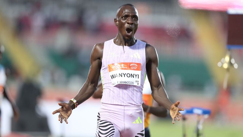 Emmanuel Wanyonyi ©Kip Keino Classic media