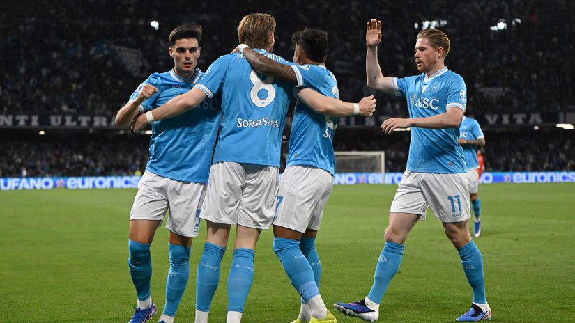 Easy day in the office for the Neapolitans (©Francesco Pecoraro/Getty Images)