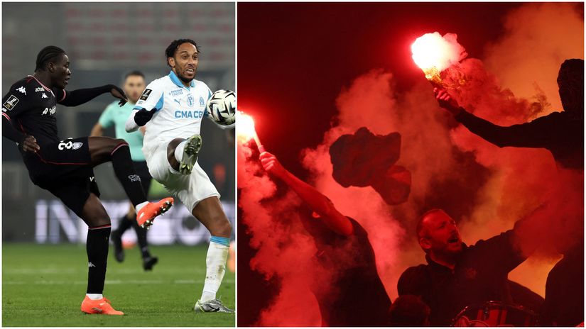 It won't be dull at Marseille on Sunday night, that's for sure... (©Gallo images)