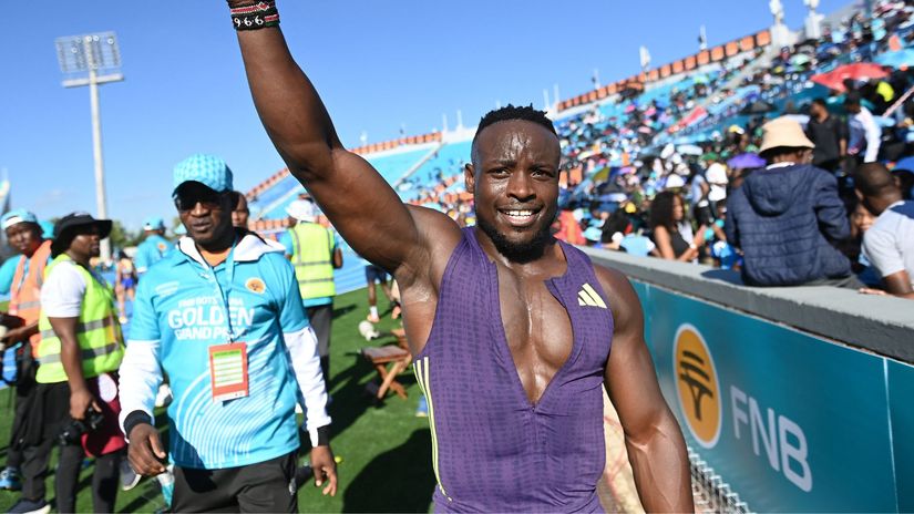 Ferdinand Omanyala © AFP