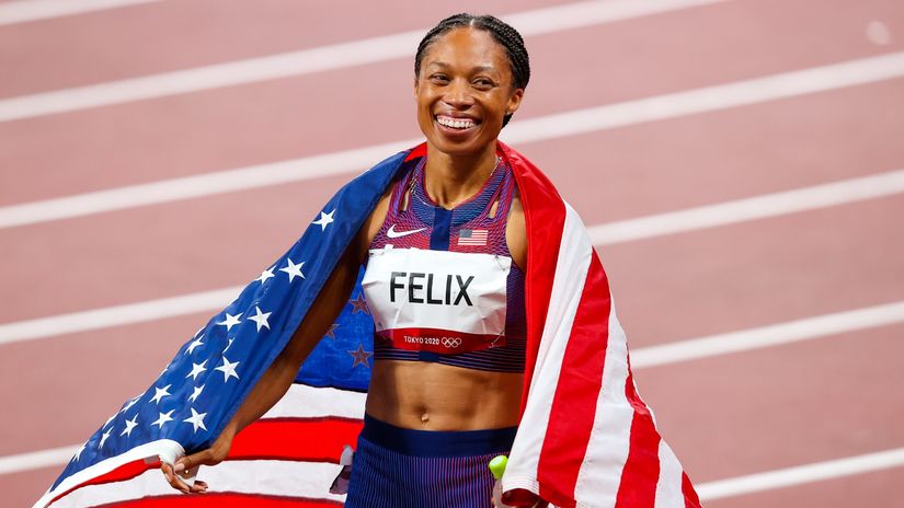 Allyson Felix © Gallo Images 
