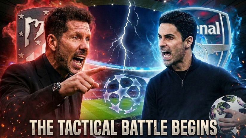 Cholo vs. Arteta, S01E01 (©Getty images/Gemini)