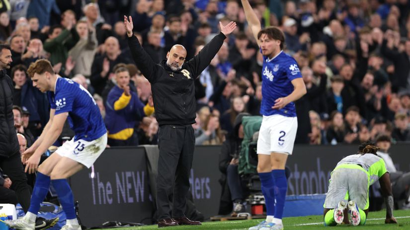 Hill Dickinson is the hill where Pep's men lost it despite grabbing a point (© Stu Forster/Getty Images)