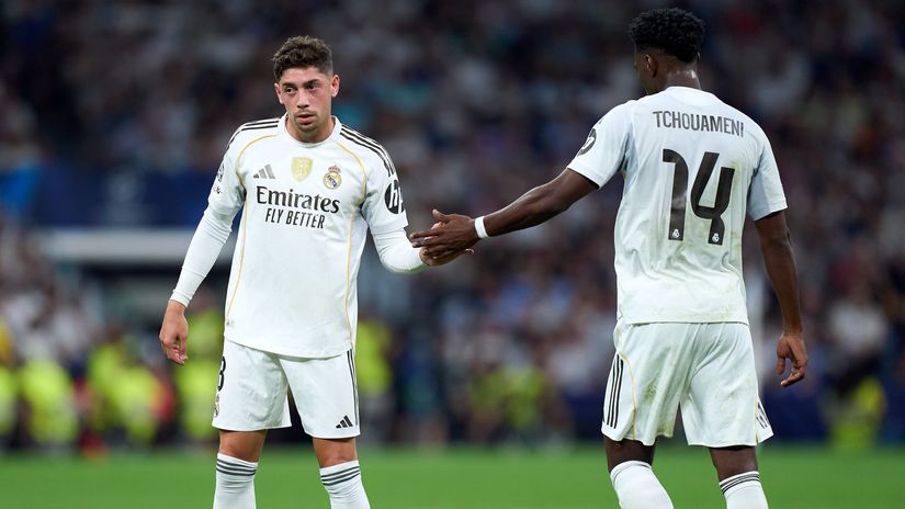 Valverde and Tchouameni buried their hatchets (©Angel Martinez/Getty Images)