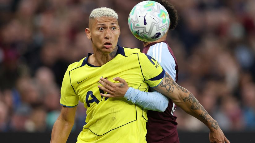 Richarlison in action for Spurs (©Michael Steele/Getty Images)