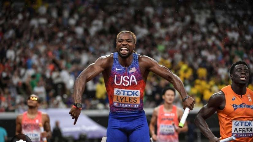 Noah Lyles © World Athletics