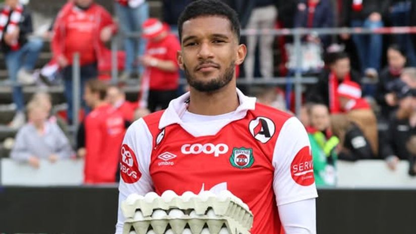 Stars Abroad: Harambee Stars forward rewarded with five crates of eggs after starring in Norway