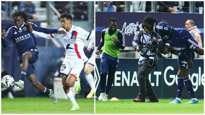 Gory of Paris FC stunned PSG (©Gallo images)