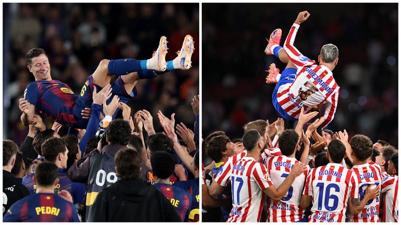 Two legends said goodbye to La Liga and their fans (©Getty Images)