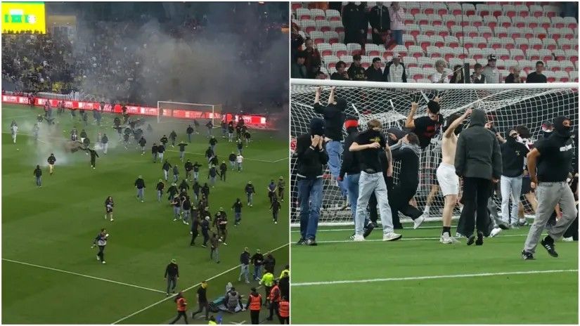 Scenes of madness from France (Printscreen)