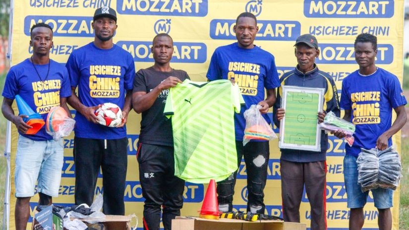 Tanzania, Kenya grassroots clubs beneficiaries of Tusker fowards' Mozzart Bet Cup Ksh100,000 award