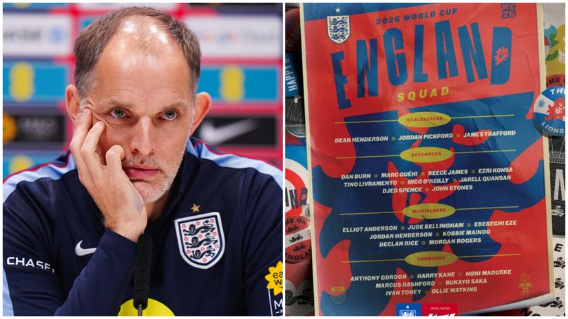 Tuchel’s selection raises many questions (©Getty Images/x.com/England)
