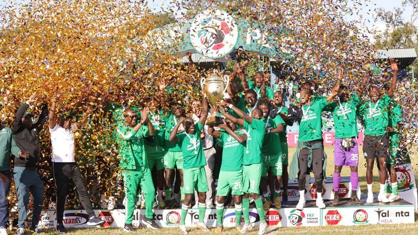 Gor Mahia celebrate their 21st league title © Mozzart Sport