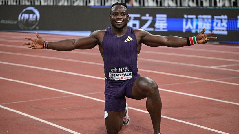 Ferdinand Omanyala © AFP