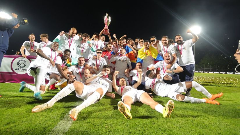 STARS ABROAD: Harambee Stars midfielder wins first league crown in Armenia