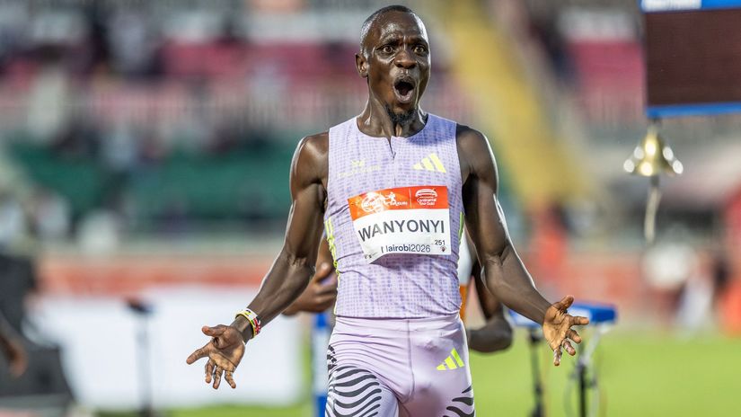 Emmanuel Wanyonyi © AFP