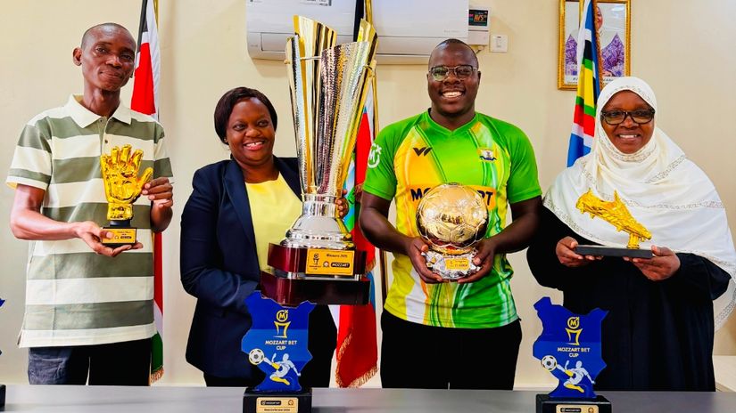 County CEC Francisca Kilonzi and her team © courtesy