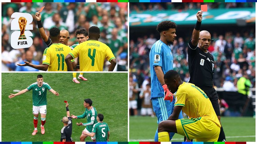 A red-card fest at World Cup opener (©Gallo Images)