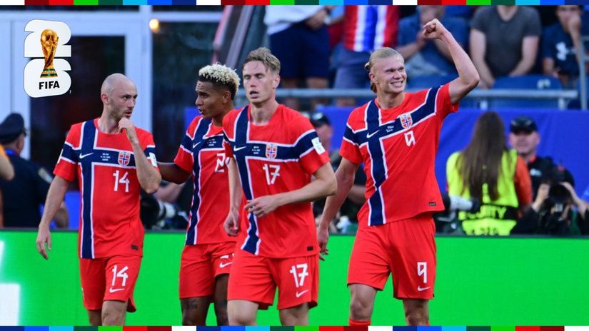 Haaland hits a brace as Norway hammer Iraq in Boston