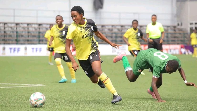 Uganda vs Junior Starlets © FUFA Women