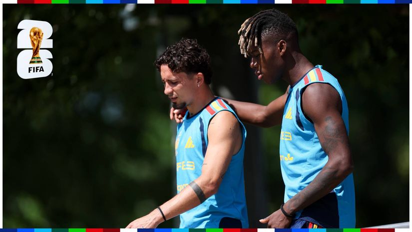 Yeremy Pino and Nico Williams (©Getty Images)
