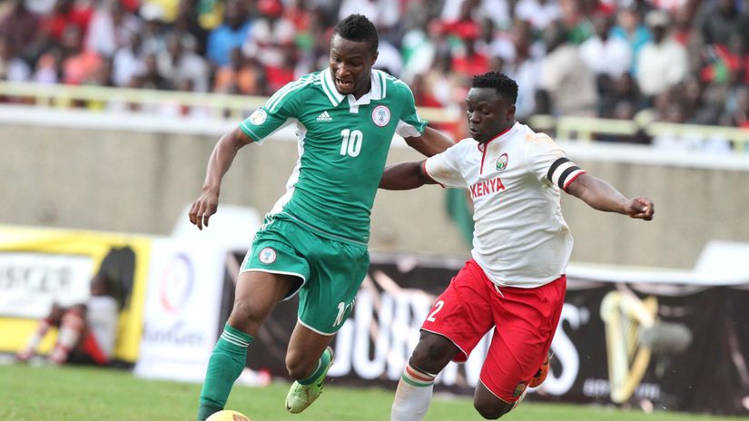 John Obi Mikel and Victor Wanyama © Mozzart Sport