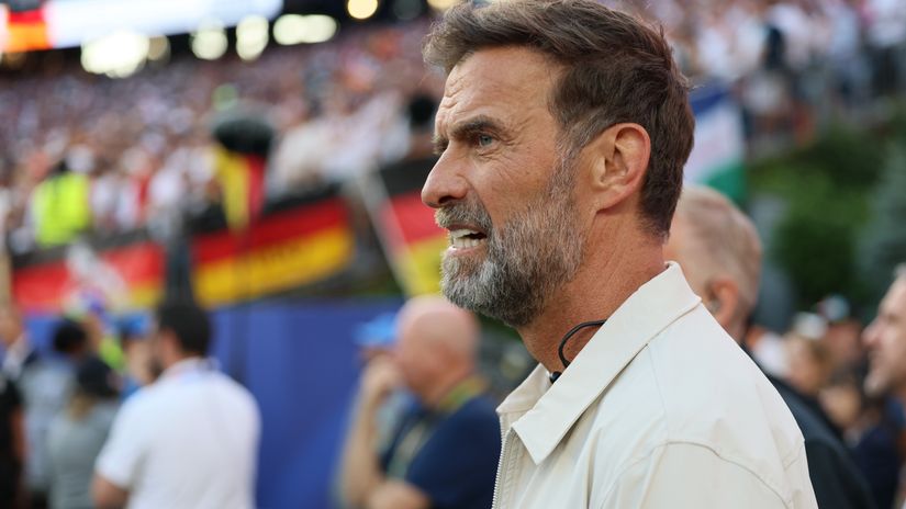 Jurgen Klopp at the World Cup (©Richard Sellers/Sportsphoto/Allstar via Getty Images)