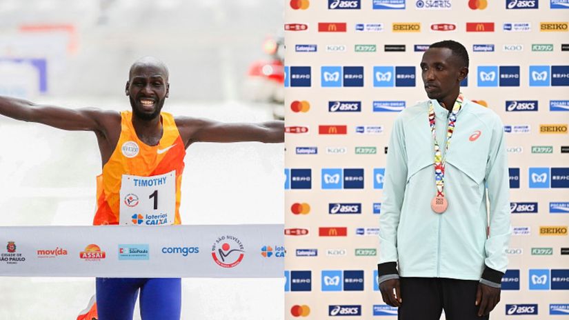 Timothy Kiplagat/Vincent Ngetich ©Getty Images