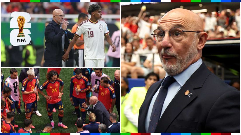 Luis de la Fuente is talking La Roja in the right direction (©Getty images)