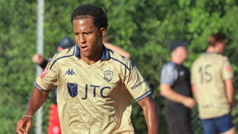 Sammy Henia-Kamau ©Jersey Bulls FC