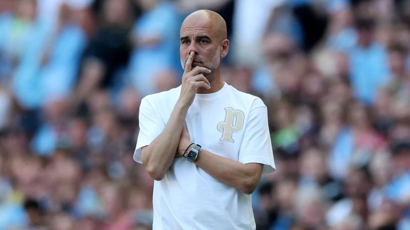 Pep Guardiola (©Carl Recine/Getty Images)