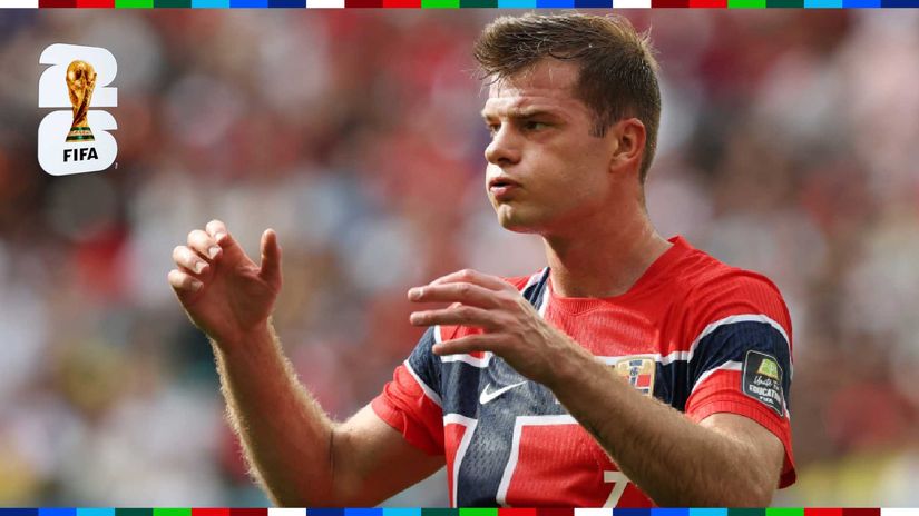 Sorloth reacts during the England tie (©Ian MacNicol/Getty Images)