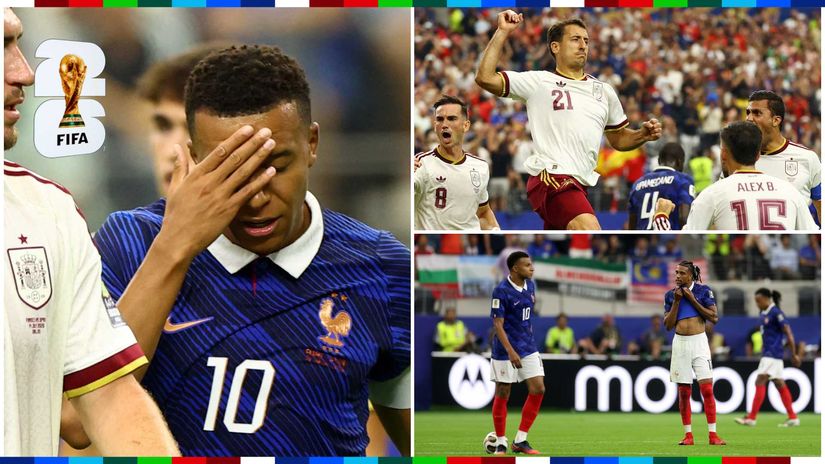 Mbappe's despair and Spain's jubilation (©Getty images/Gallo images)