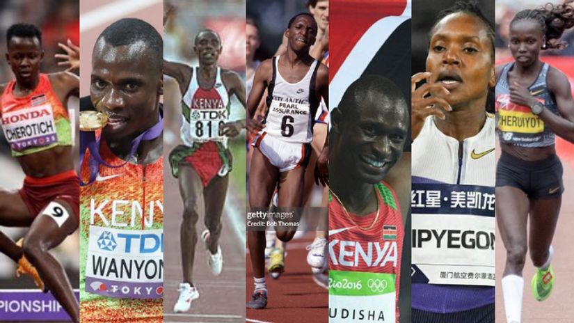 Kenyan stars who turned four decades of World U20 success into global greatness