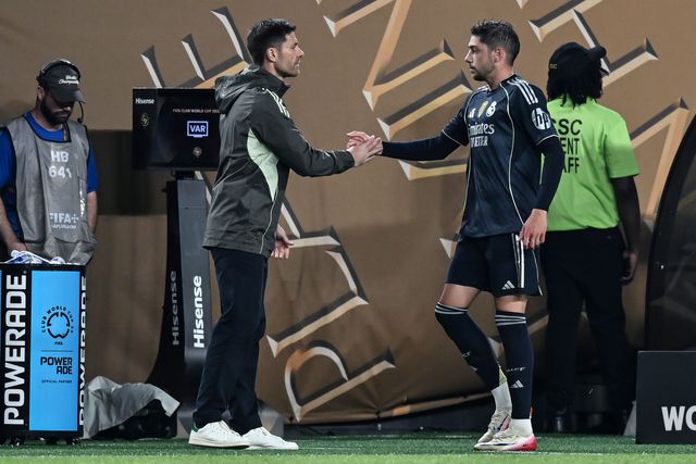 Xabi Alonso and Federico Valverde (©Image Photo Agency/Getty Images/Gallo Images)