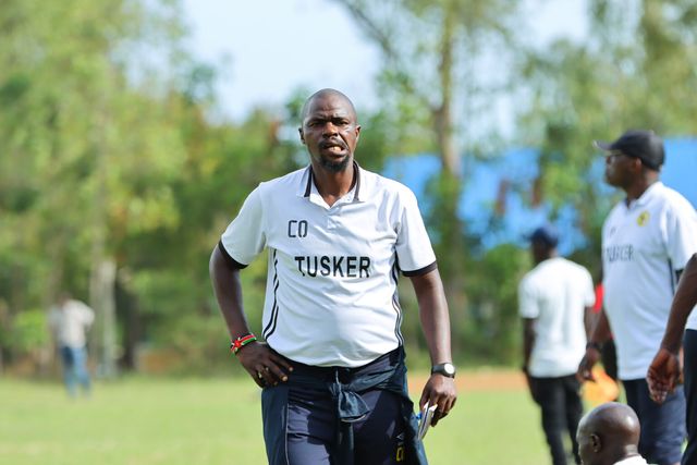 Charles Okere during preseason ©Tusker FC