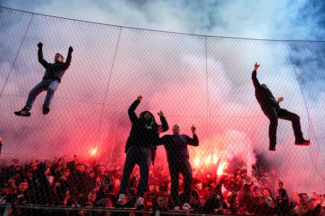 Fierce fans, indeed (©Reuters/Matteo Ciambelli/Gallo Images)