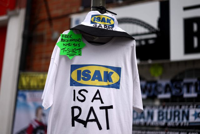 Outside St. James' Park ahead of the Newcastle-Liverpool clash... (©Reuters/Lee Smith/Gallo Images)