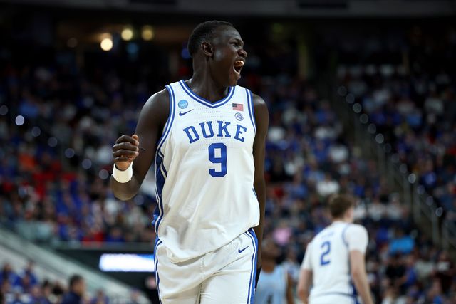 Maluach with Duke in March 2025 (©Jared C. Tilton/Getty Images)
