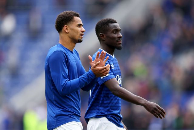 Senegal's Everton stars, Iliman Ndiaye and Idrissa Gueye (©Matt McNulty/Getty Images)